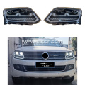 Factory price 08-15 Amarok LED headlights head lamp